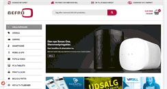 Desktop Screenshot of befro.dk